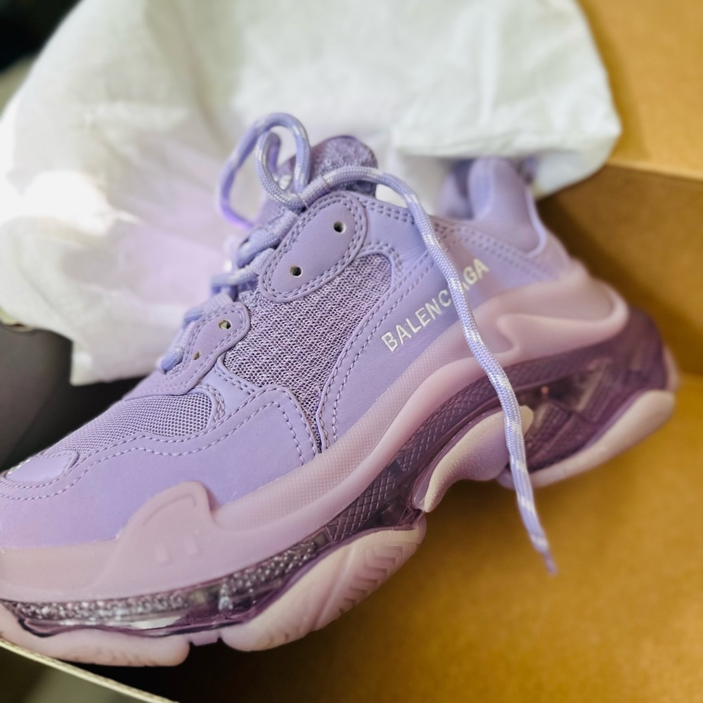 Balenciaga Women's Lavender Sneakers